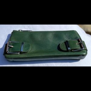 NW Banana Republic Leather Clutch, Sz 9”x3.5”
